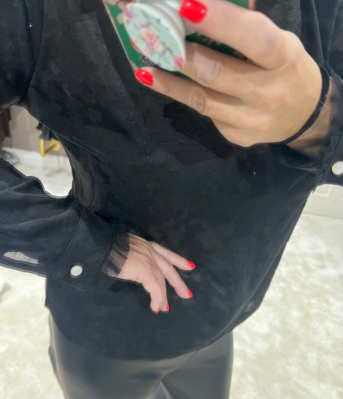 The Lacey blouse