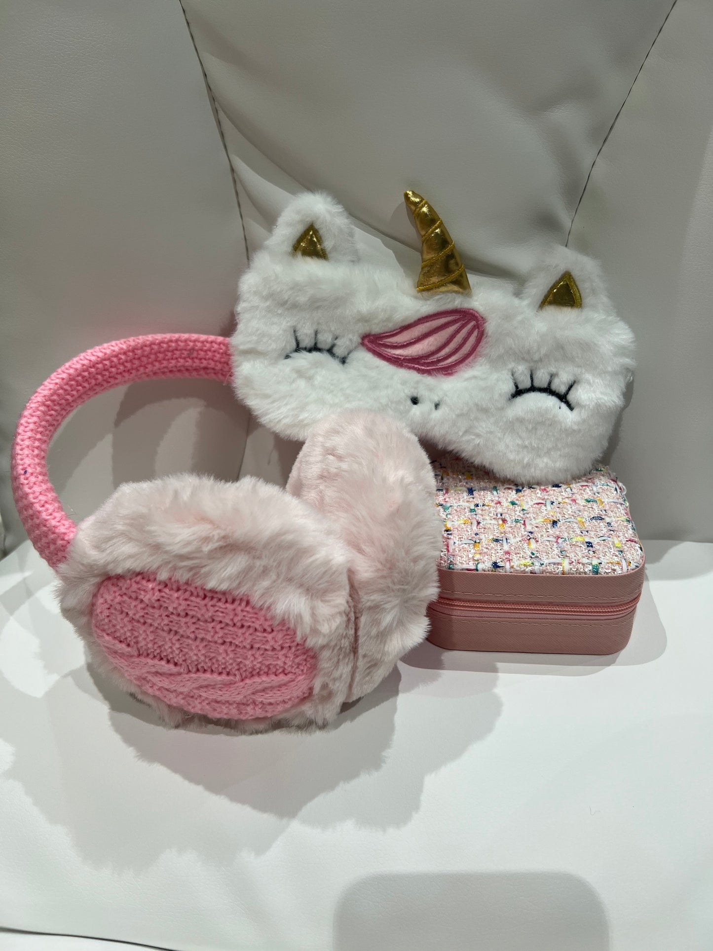 Faux ear muff set