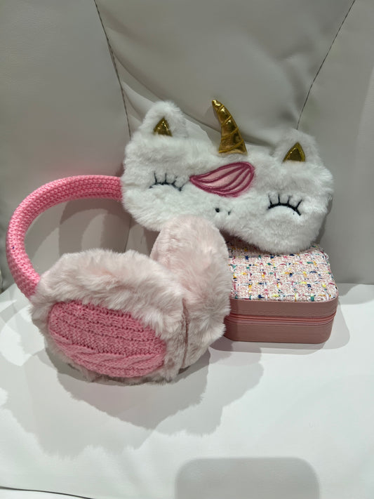 Faux ear muff set
