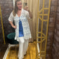 Crochet longline cardigan