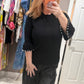 Pearl sleeve top