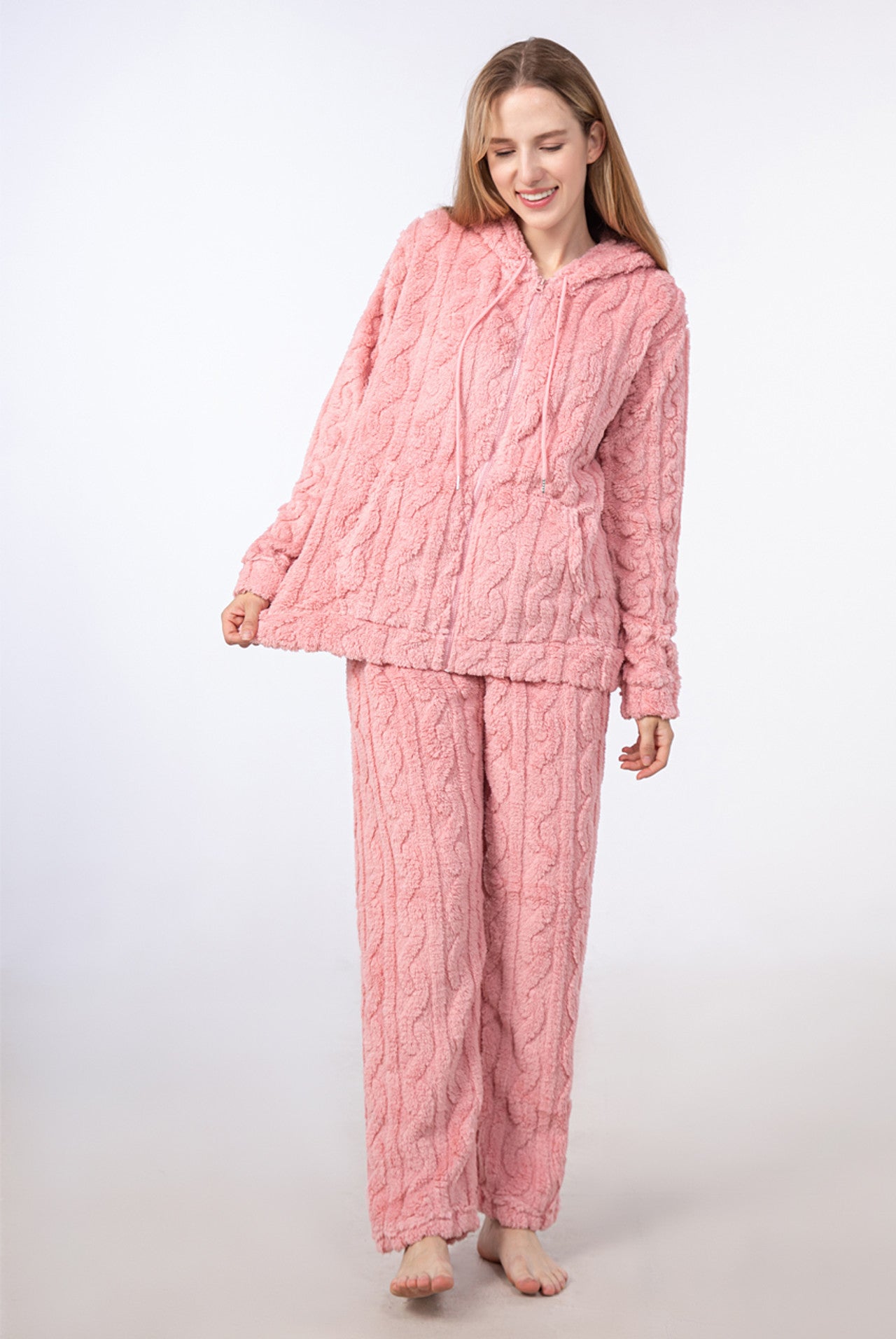 Teddy fleece lounge set