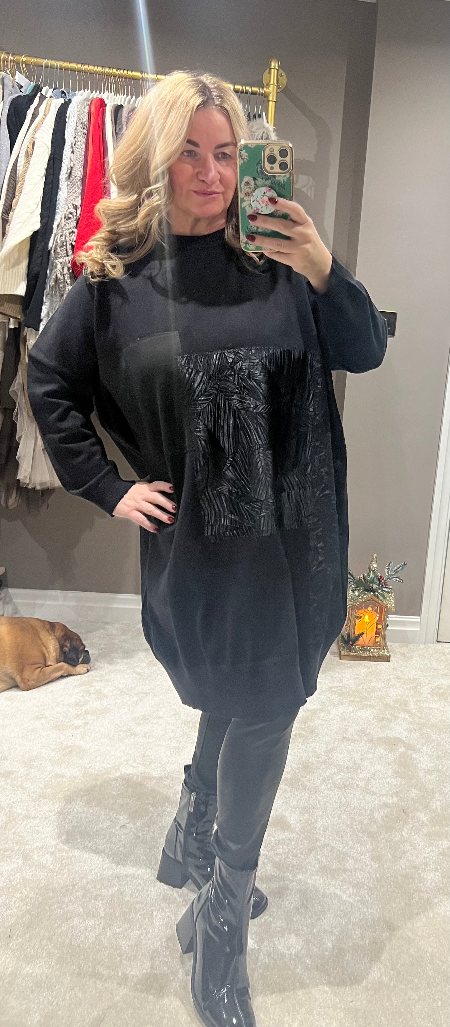 The Margo jumper dress