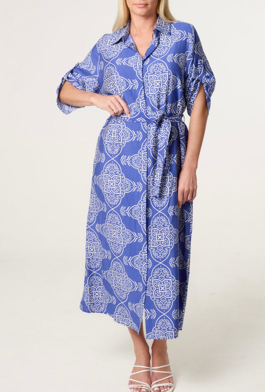 The Oxford Aztec maxi dress