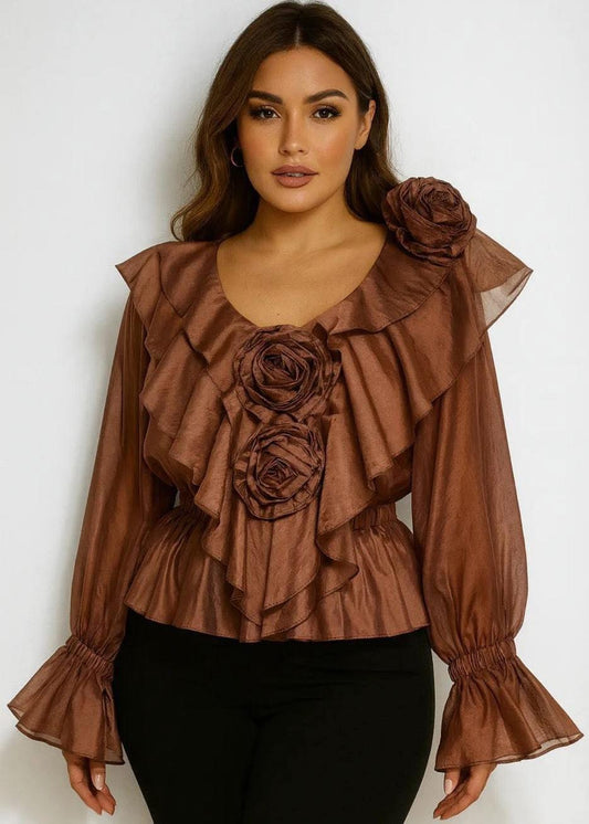 The Rosette blouse