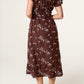 Milkmaid midi dress