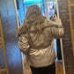 Satin feel wrap jacket