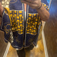 Geometric & horses print scarf