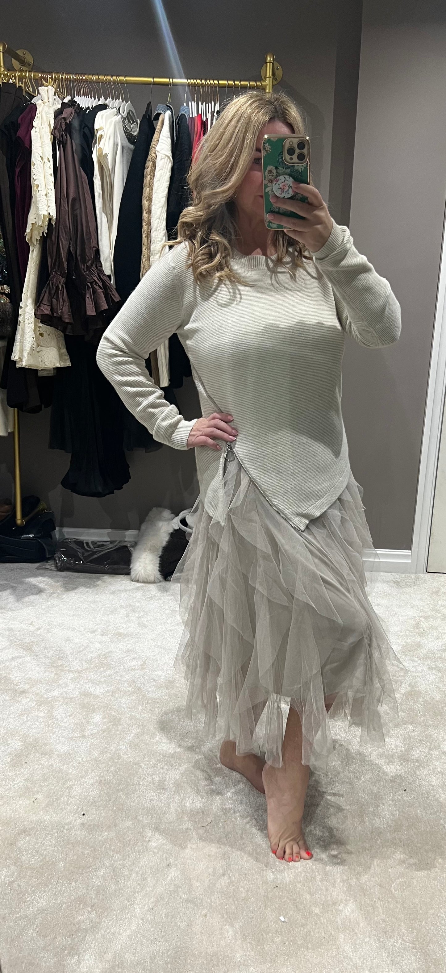 Tulle zip co ord set