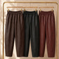 The Polly leather look trousers