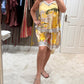 Italian silky short co-ord set