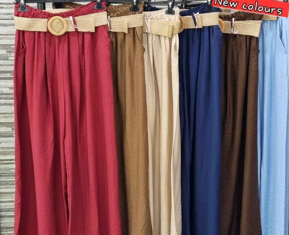 The Nessa wide leg trousers