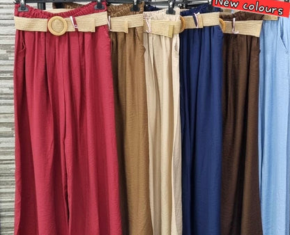 The Nessa wide leg trousers