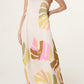 The pink river leaf maxi - Amazon collection
