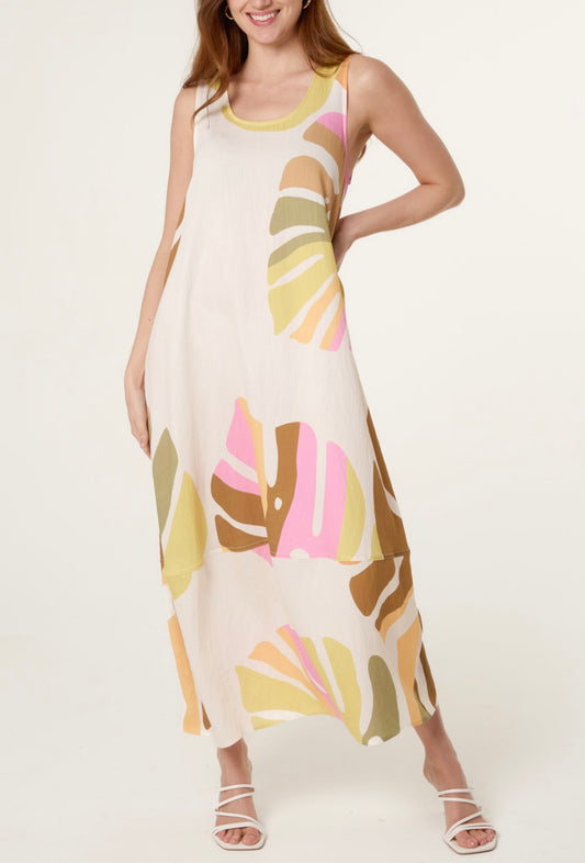 The Abstract leaf maxi - Amazon collection