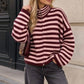 The raspberry ripple knit
