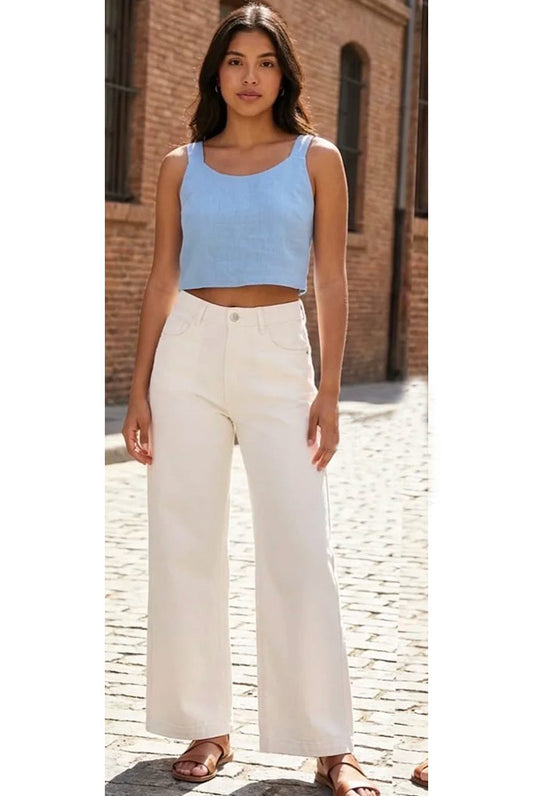 The saffron wide leg jeans