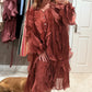 The Freya organza silk dress