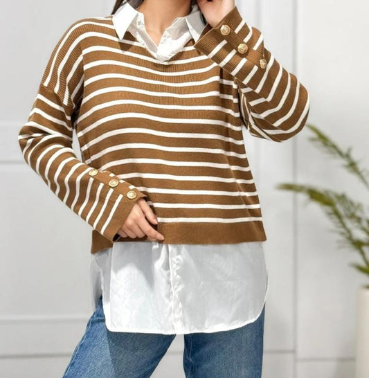 The Saffy stripe top