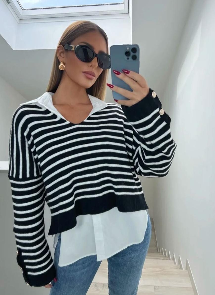 The Saffy stripe top