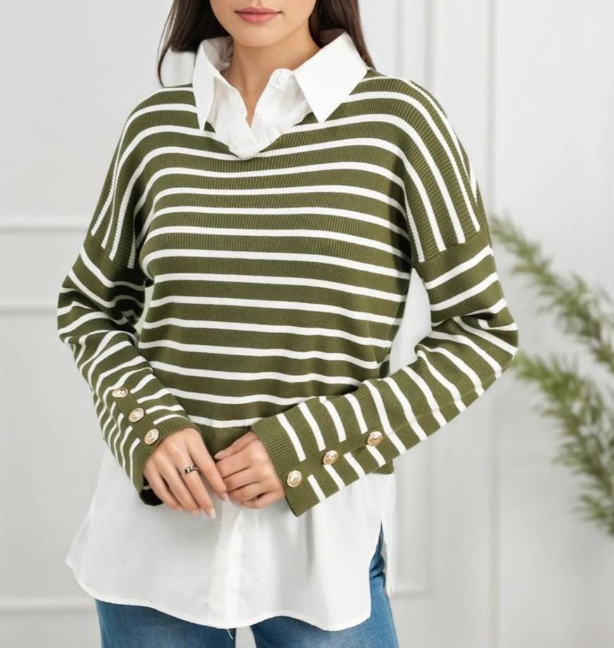 The Saffy stripe top