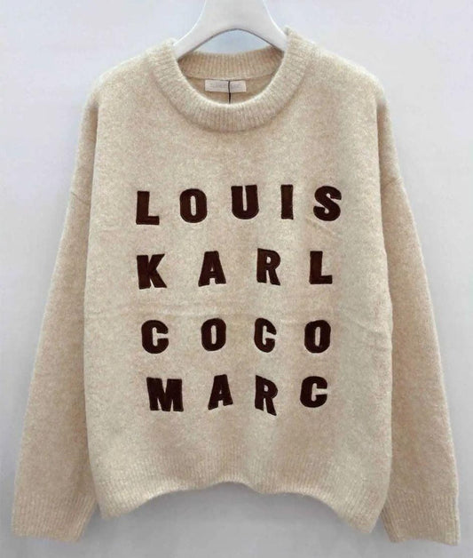 Inspired knit jumper