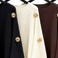 The Emily gold button jumper