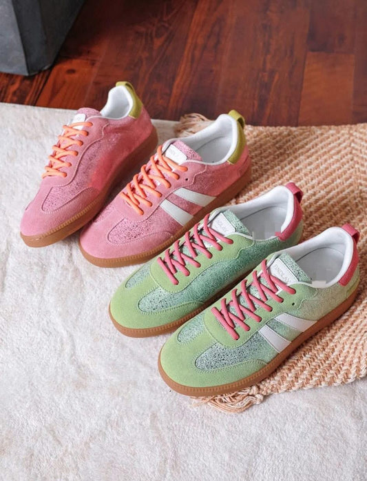 The Sloane Pink trainers