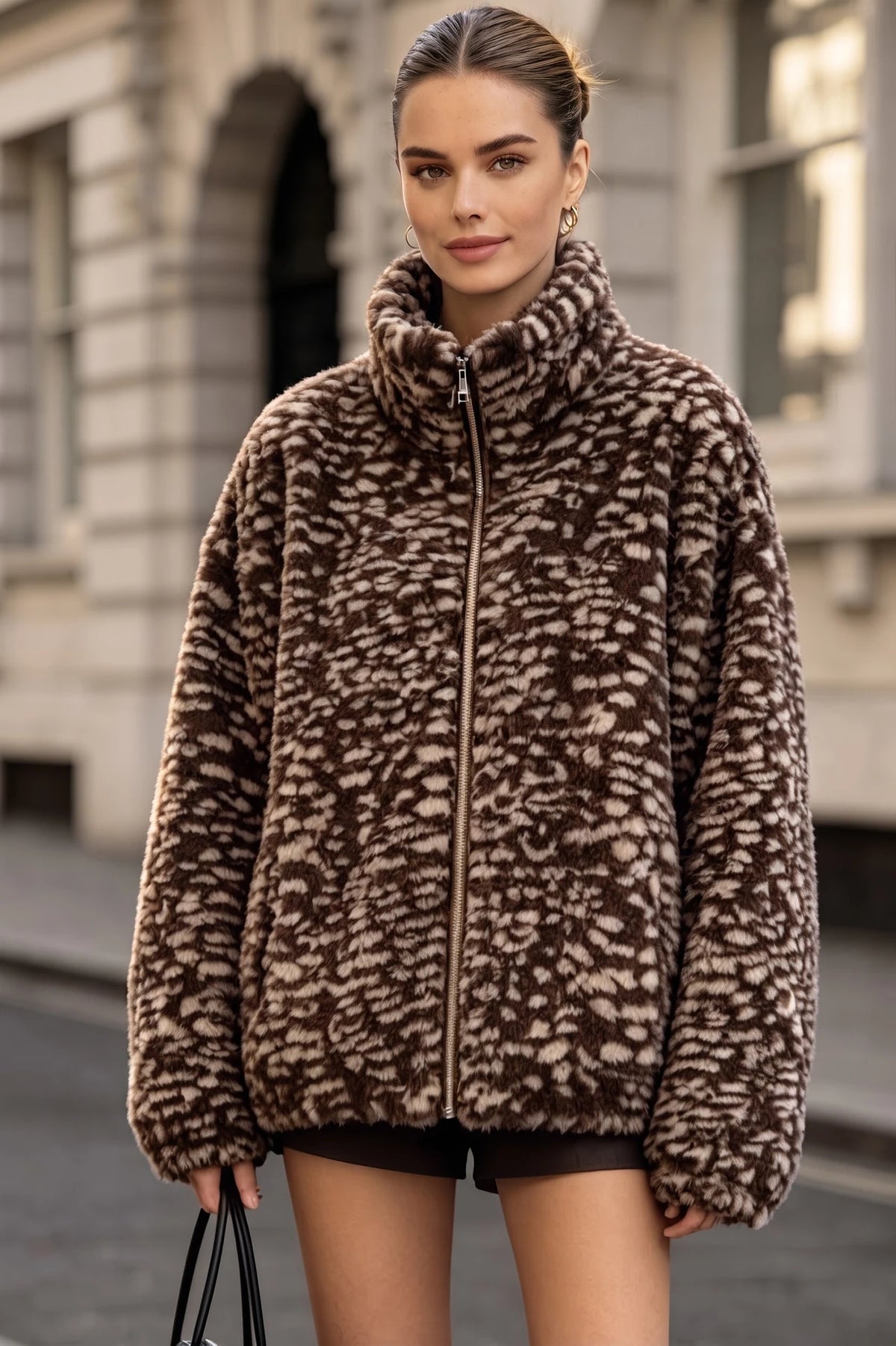 The Bambi fleece Teddy jacket
