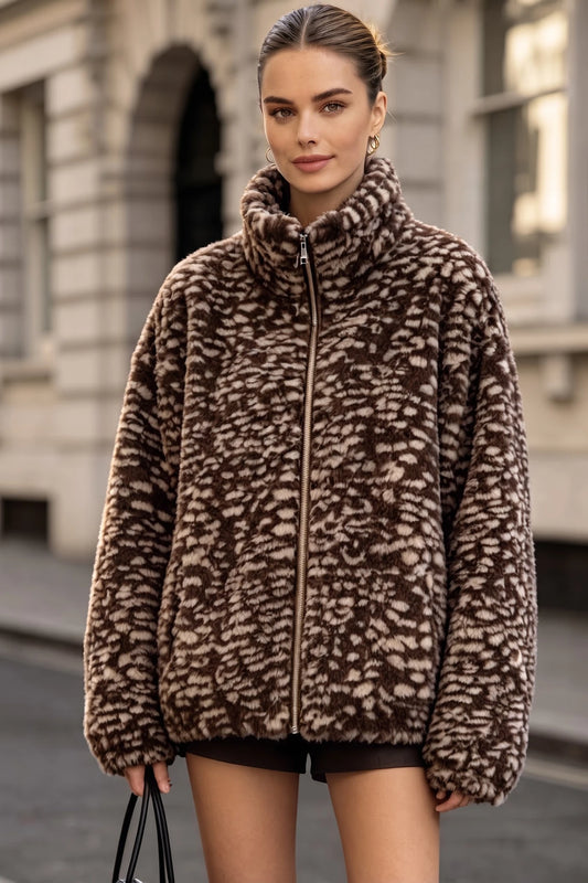 The Bambi fleece Teddy jacket